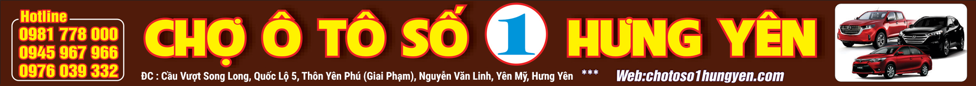 Chợ Ô Tô Số 1 Hưng Yên